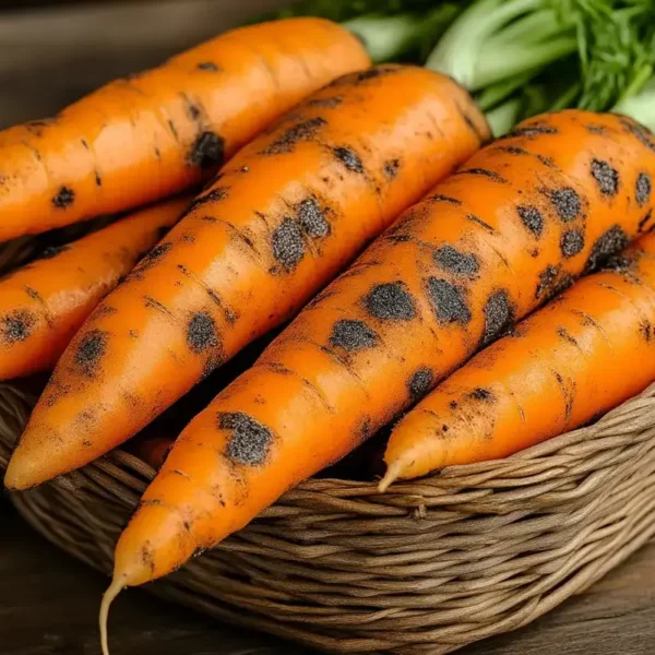 Moldy carrots: should you eat them or throw them away?